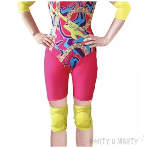 stroj damski na karnawal retro rolkarka lata 80 zestaw rozm s