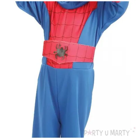 stroj dla chlopca na karnawal kombinezon superbohatera spiderman rozm 92 104