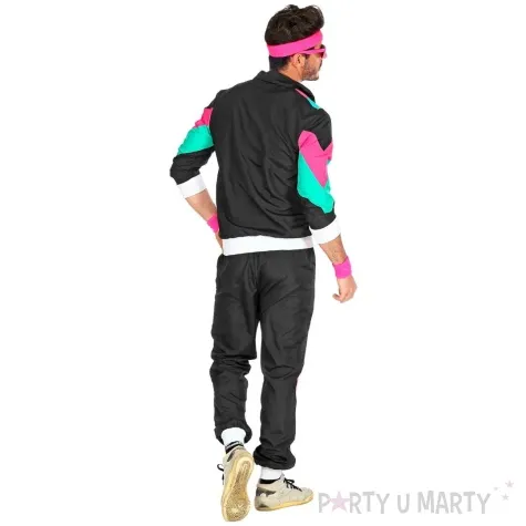 stroj dla doroslych biegacz ortalionowy dres retro lata 80 widmann rozm m