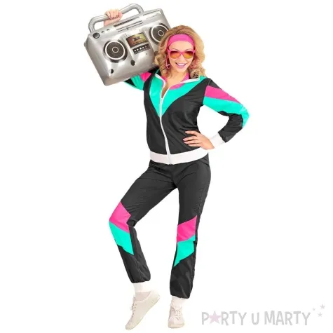 stroj dla doroslych biegacz ortalionowy dres retro lata 80 widmann rozm s