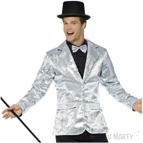 stroj dla doroslych cekinowa marynarka smiffys rozm l