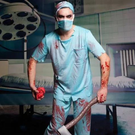 stroj dla doroslych chirurg zombie folat rozm m l