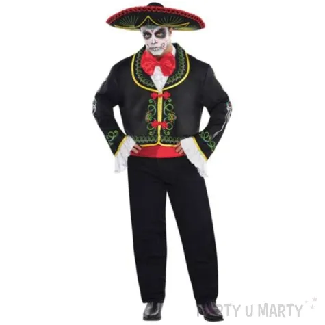 stroj dla doroslych day of the dead czarny amscan rozm xxl