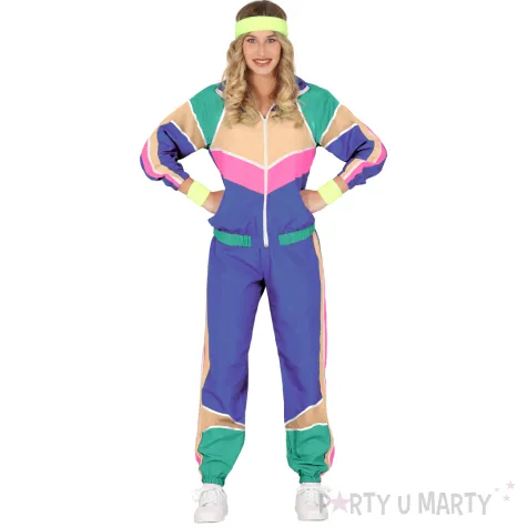 stroj dla doroslych dresiara ortalionowy dres retro lata 80 godan rozm xl