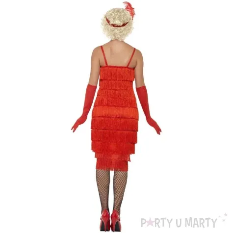 stroj dla doroslych flapperka czerwony smiffys rozm m