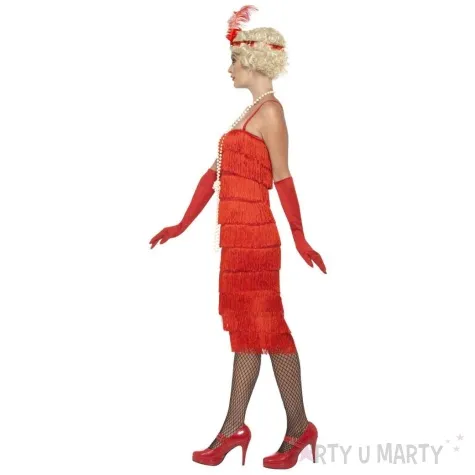 stroj dla doroslych flapperka czerwony smiffys rozm s