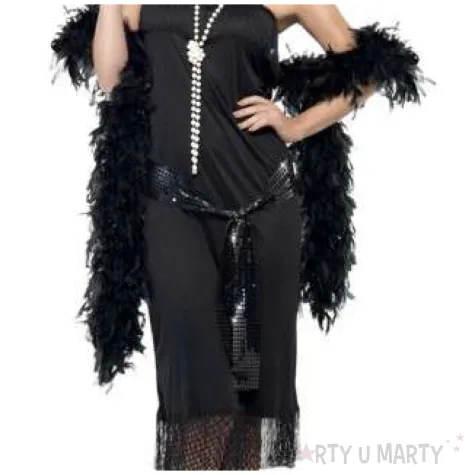 stroj dla doroslych flappers czarna smiffys rozm m