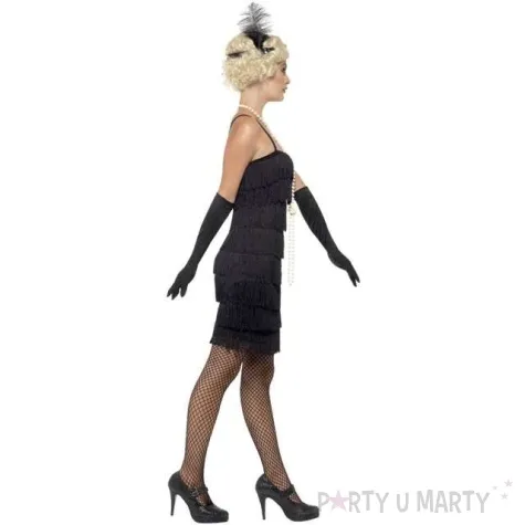 stroj dla doroslych flappers krotka czarna smiffys rozm x1