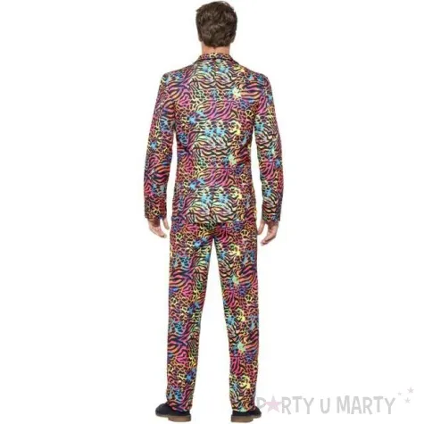 stroj dla doroslych fluorescencyjny garnitur neonowy xl