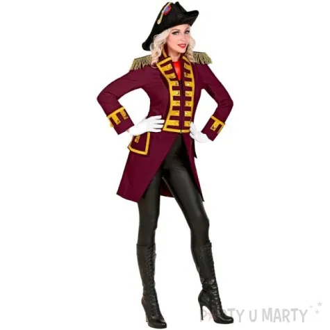 stroj dla doroslych frak paradowy burgundowy widmann rozm s