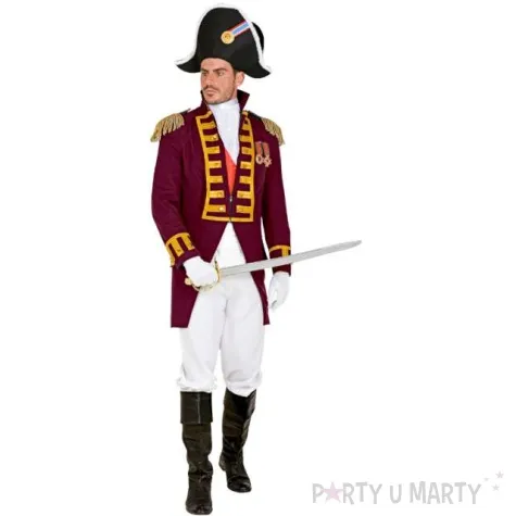 stroj dla doroslych frak paradowy burgundowy widmann rozm xxl