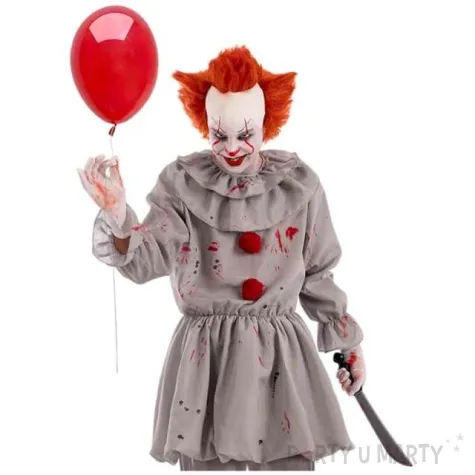 stroj dla doroslych klaun terrorysta szary carnival toys rozm m l