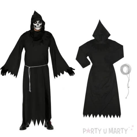 stroj dla doroslych kostucha czarny guirca rozm l