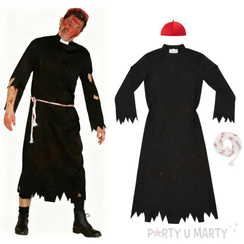 stroj dla doroslych ksiadz zombiak czarny guirca rozm l