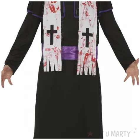 stroj dla doroslych ksiadz zombie czarny guirca rozm xl