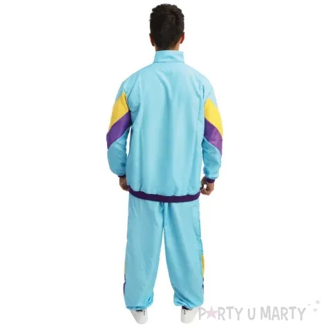 stroj dla doroslych ortalionowy dres retro lata 80 ptitclown rozm s m