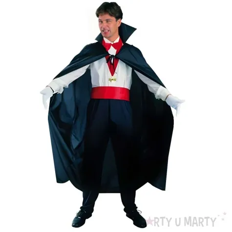 stroj dla doroslych peleryna wampira czarna partytino rozm uniw