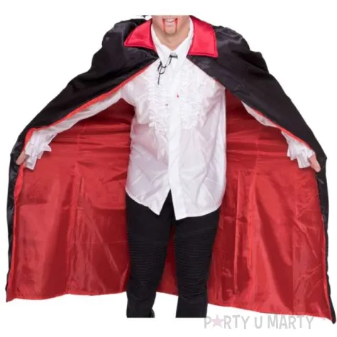 stroj dla doroslych peleryna wampira dwustronna czarno czerwona folat