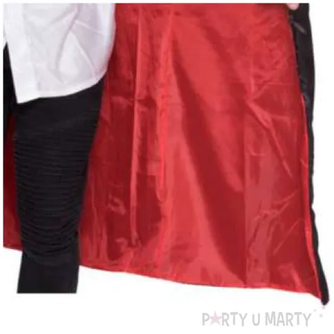 stroj dla doroslych peleryna wampira dwustronna czarno czerwona folat