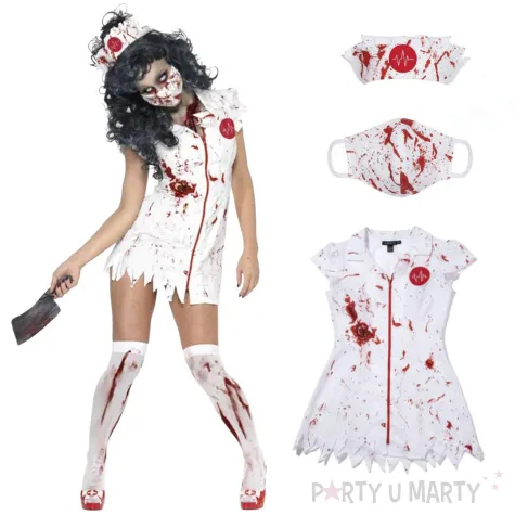 stroj dla doroslych pielegniarka zombie smiffys rozm m