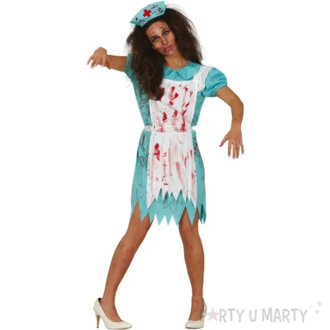 stroj dla doroslych pielegniarka zombie zakrwawiona guirca rozm m