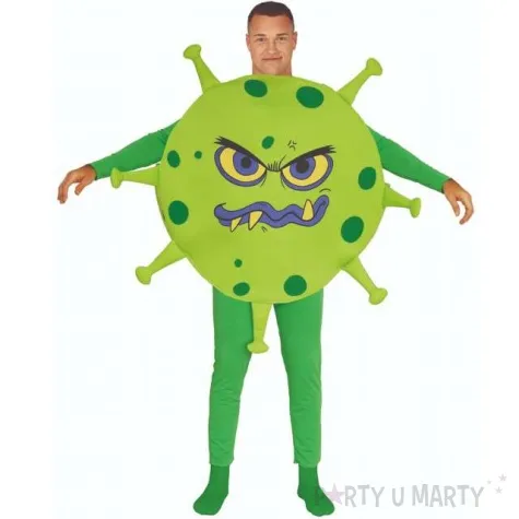 stroj dla doroslych pogromca wirusow zielony guirca 52 54