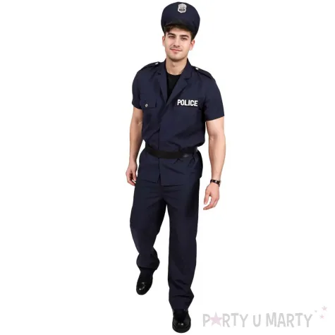 stroj dla doroslych policjant granatowy partydeco rozm l