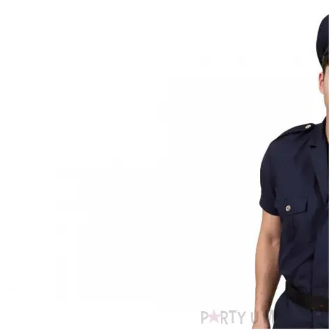 stroj dla doroslych policjant granatowy partydeco rozm l