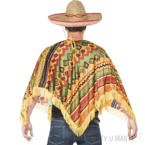 stroj dla doroslych ponczo meksykanskie i wasy smiffys rozm uniw