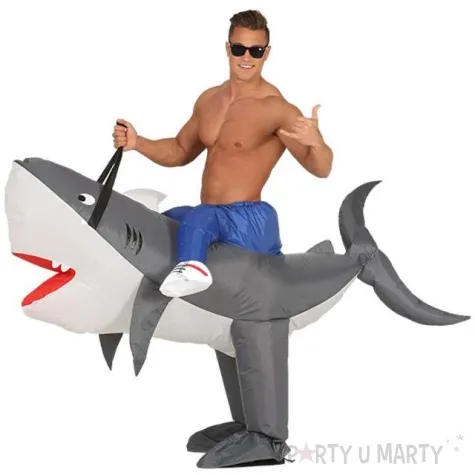 stroj dla doroslych rekin guirca nadmuchiwany rozm m l