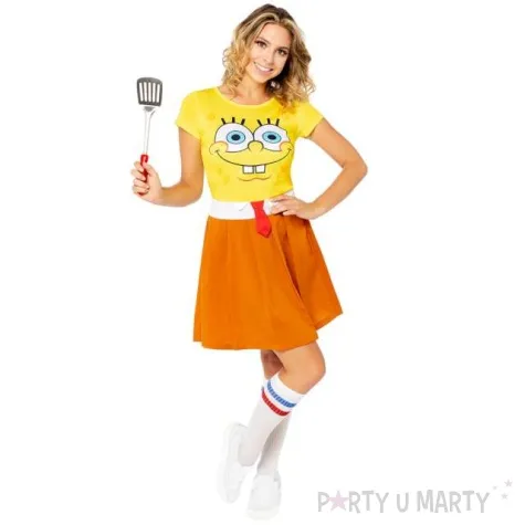 stroj dla doroslych spongebob kanciastoporty damski amscan rozm s