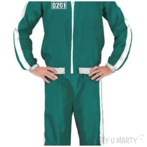 stroj dla doroslych sportowy dres squid meski zielony guirca rozm xl