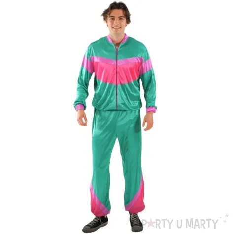 stroj dla doroslych trener ortalionowy dres retro lata 80 amscan rozm l