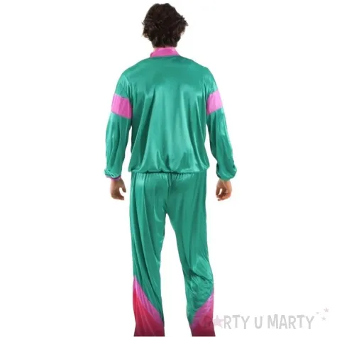 stroj dla doroslych trener ortalionowy dres retro lata 80 amscan rozm s