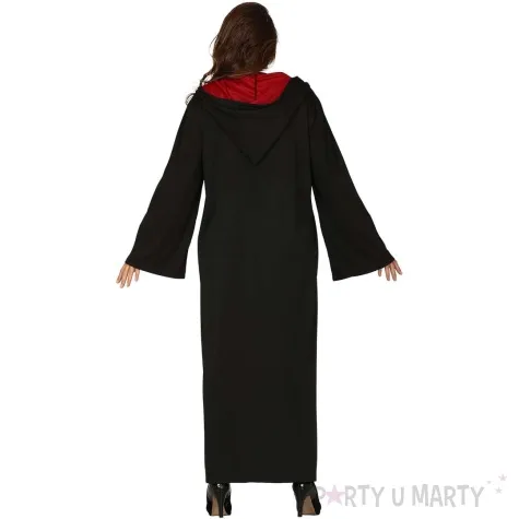 stroj dla doroslych uczennica szkoly magii czarny guirca roz l