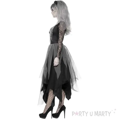 stroj dla doroslych upiorna panna mloda czarny smiffys rozm m