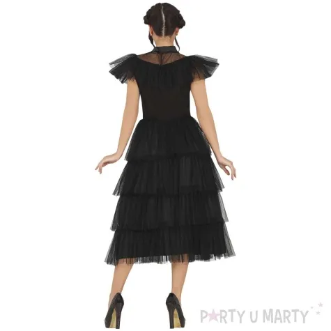 stroj dla doroslych wednesday addams czarny guirca rozm l