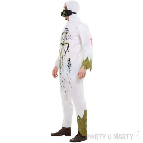 stroj dla doroslych zombie biohazard bialy smiffys rozm xl