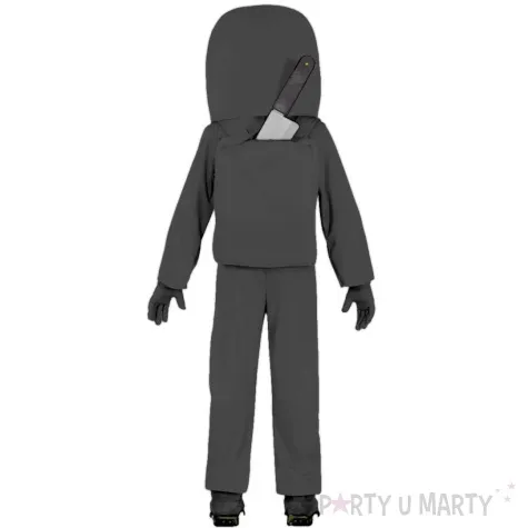 stroj dla dzieci among us guirca czarny 5 6 lat