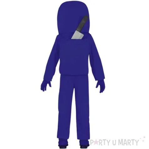 stroj dla dzieci among us guirca niebieski 10 12 lat