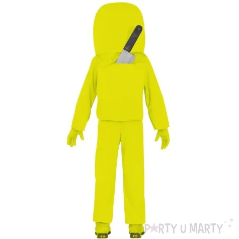 stroj dla dzieci among us guirca zolty 10 12 lat