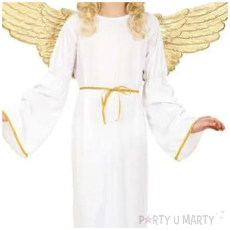 stroj dla dzieci aniolek z aureolka widmann rozm 122 130 cm