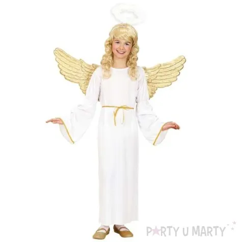 stroj dla dzieci aniolek z aureolka widmann rozm 98 104 cm