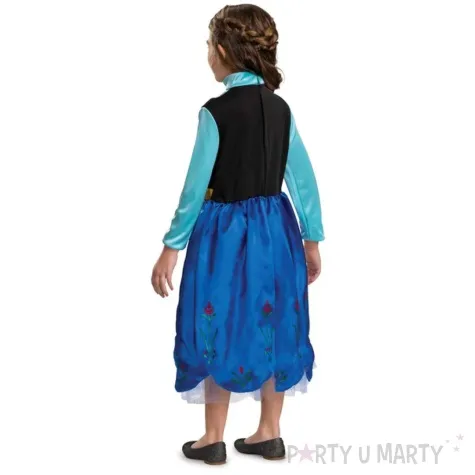 stroj dla dzieci anna kraina lodu smiffys rozm 120 128 cm