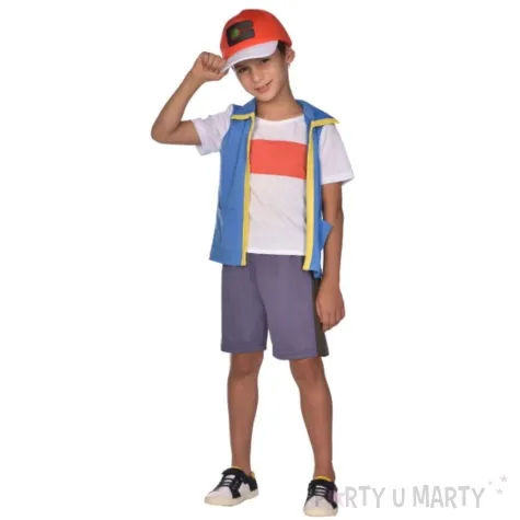 stroj dla dzieci ash ketchum pokemon amscan rozm 104 116 cm