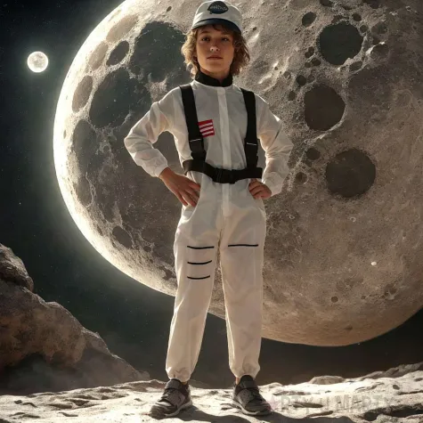 stroj dla dzieci astronauta folat rozm 116 134 cm