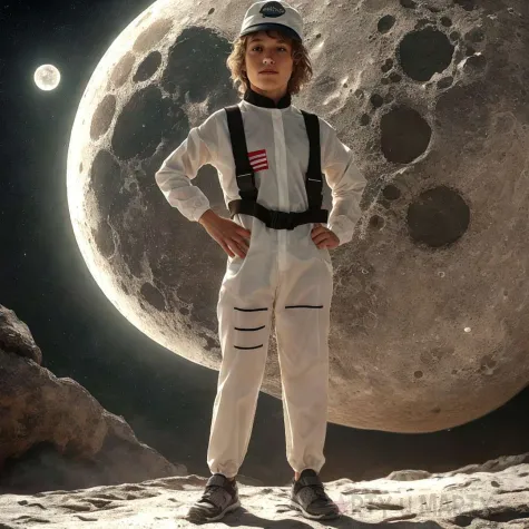 stroj dla dzieci astronauta folat rozm 134 152 cm