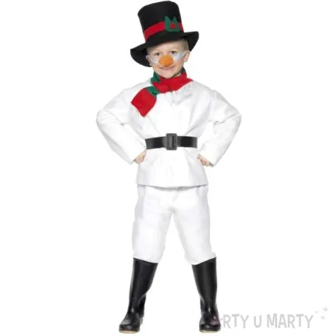 stroj dla dzieci balwanek w kapeluszu smiffys 145 158 cm