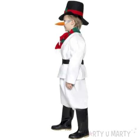 stroj dla dzieci balwanek w kapeluszu smiffys 145 158 cm