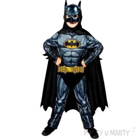 stroj dla dzieci batman deluxe amscan rozm 116 128 cm